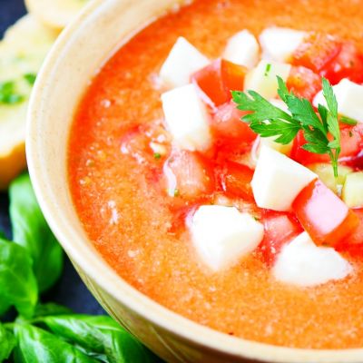 Przepis na gazpacho (chłodnik pomidorowy)